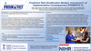 Predictive RIsk Stratification Models:  AssessmenT of Implementation Consequences (PRISMATIC 2)