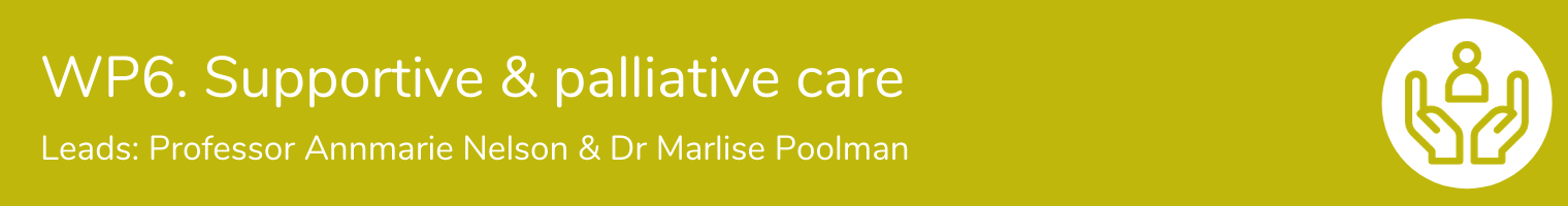 WP6: Supportive and palliative care